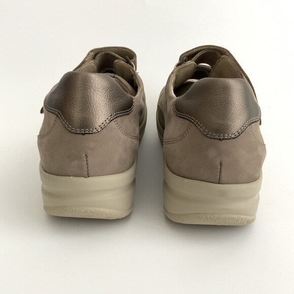 Hartjes Sneakers Tan Leather Hook & Loop 7.5 - Picture 7 of 11